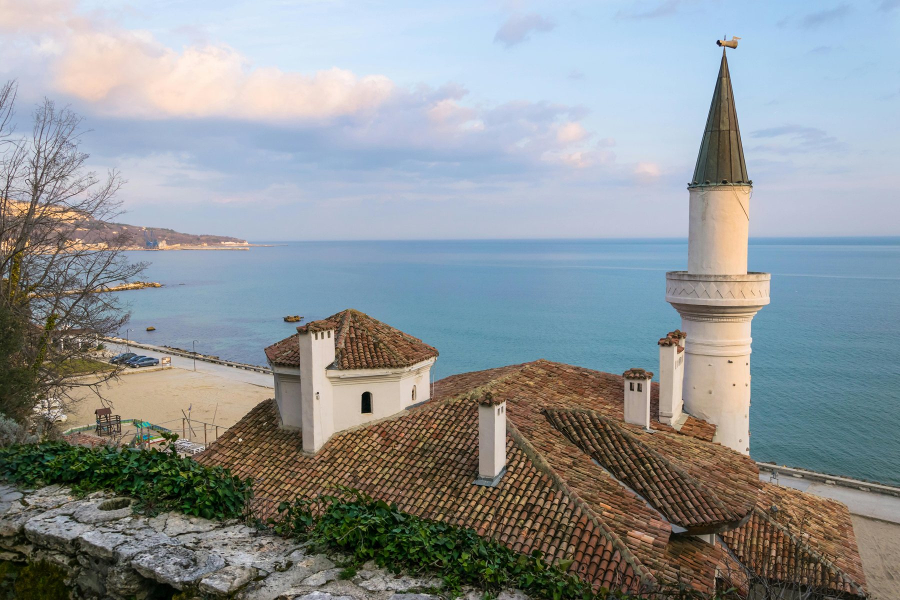 La côte au nord de Varna