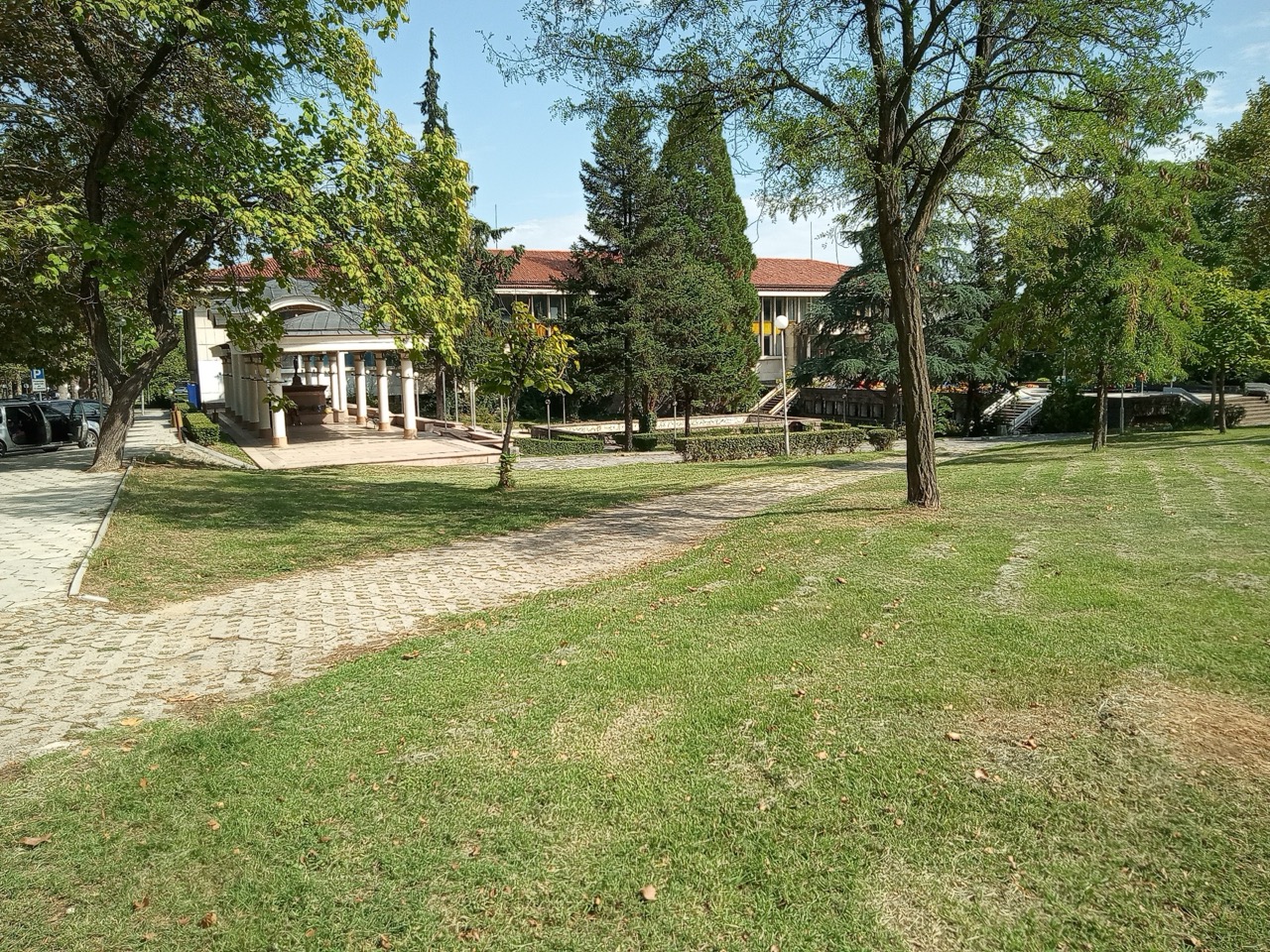 Bâtiment thermal historique à Hisarya, Bulgarie